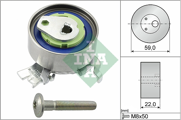 Tensioner Pulley, timing belt